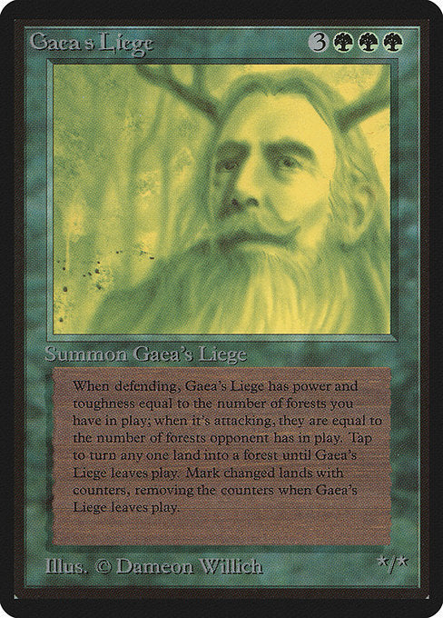 Gaea's Liege [Limited Edition Beta] | Gaming Infinity