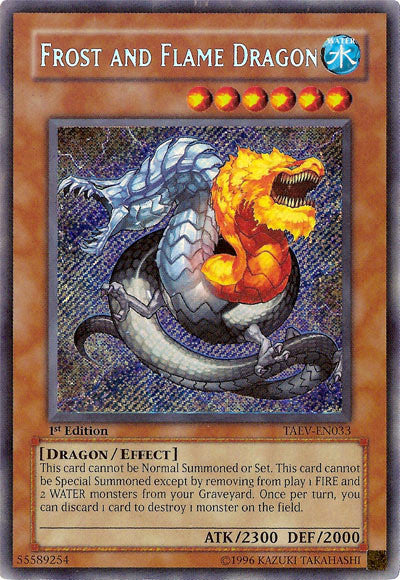 Frost and Flame Dragon [TAEV-EN033] Secret Rare | Gaming Infinity