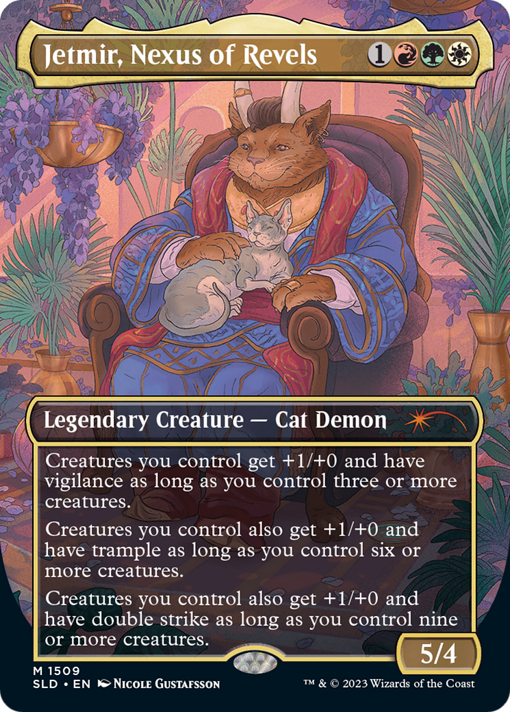 Jetmir, Nexus of Revels // Jetmir, Nexus of Revels [Secret Lair Commander Deck: Raining Cats and Dogs] | Gaming Infinity