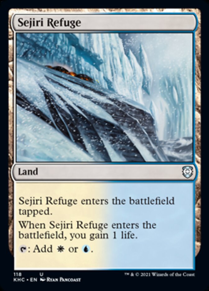 Sejiri Refuge [Kaldheim Commander] | Gaming Infinity
