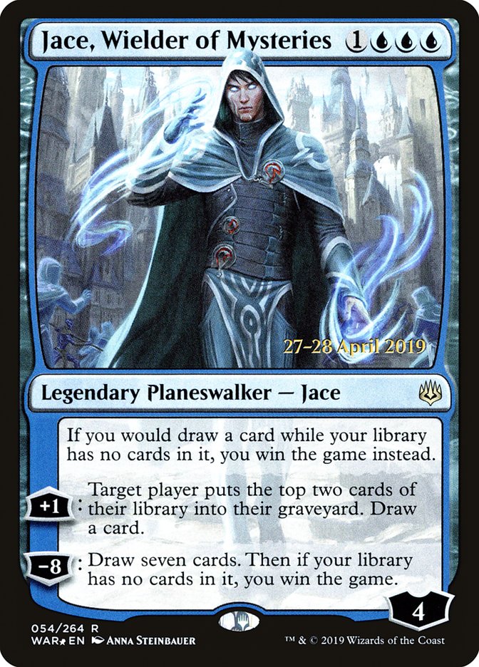 Jace, Wielder of Mysteries  [War of the Spark Prerelease Promos] | Gaming Infinity