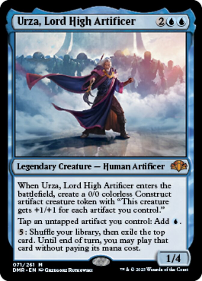 Urza, Lord High Artificer [Dominaria Remastered] | Gaming Infinity