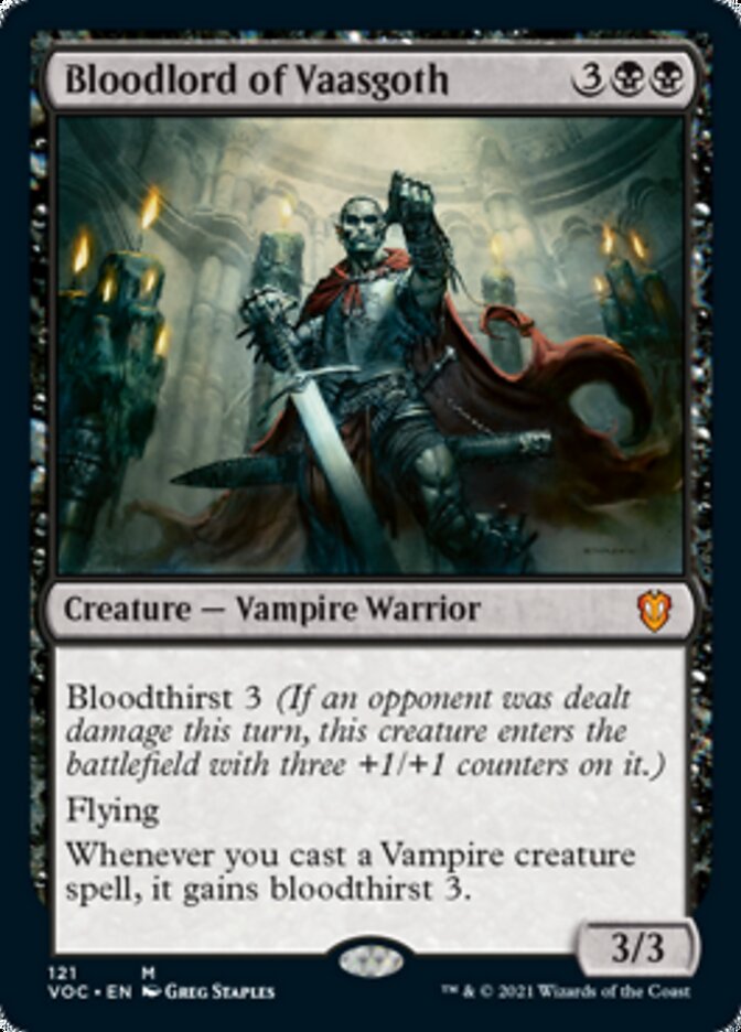 Bloodlord of Vaasgoth [Innistrad: Crimson Vow Commander] | Gaming Infinity