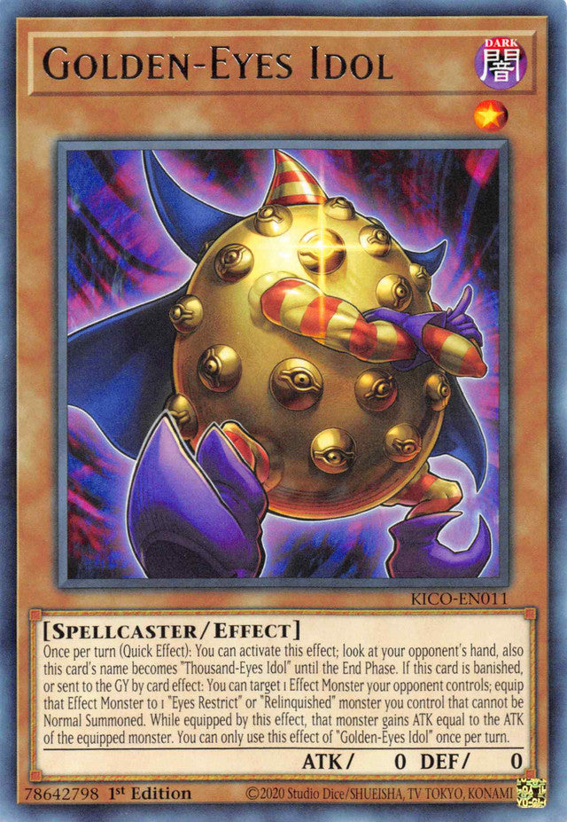 Golden-Eyes Idol (Rare) [KICO-EN011] Rare | Gaming Infinity