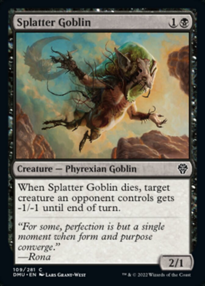 Splatter Goblin [Dominaria United] | Gaming Infinity