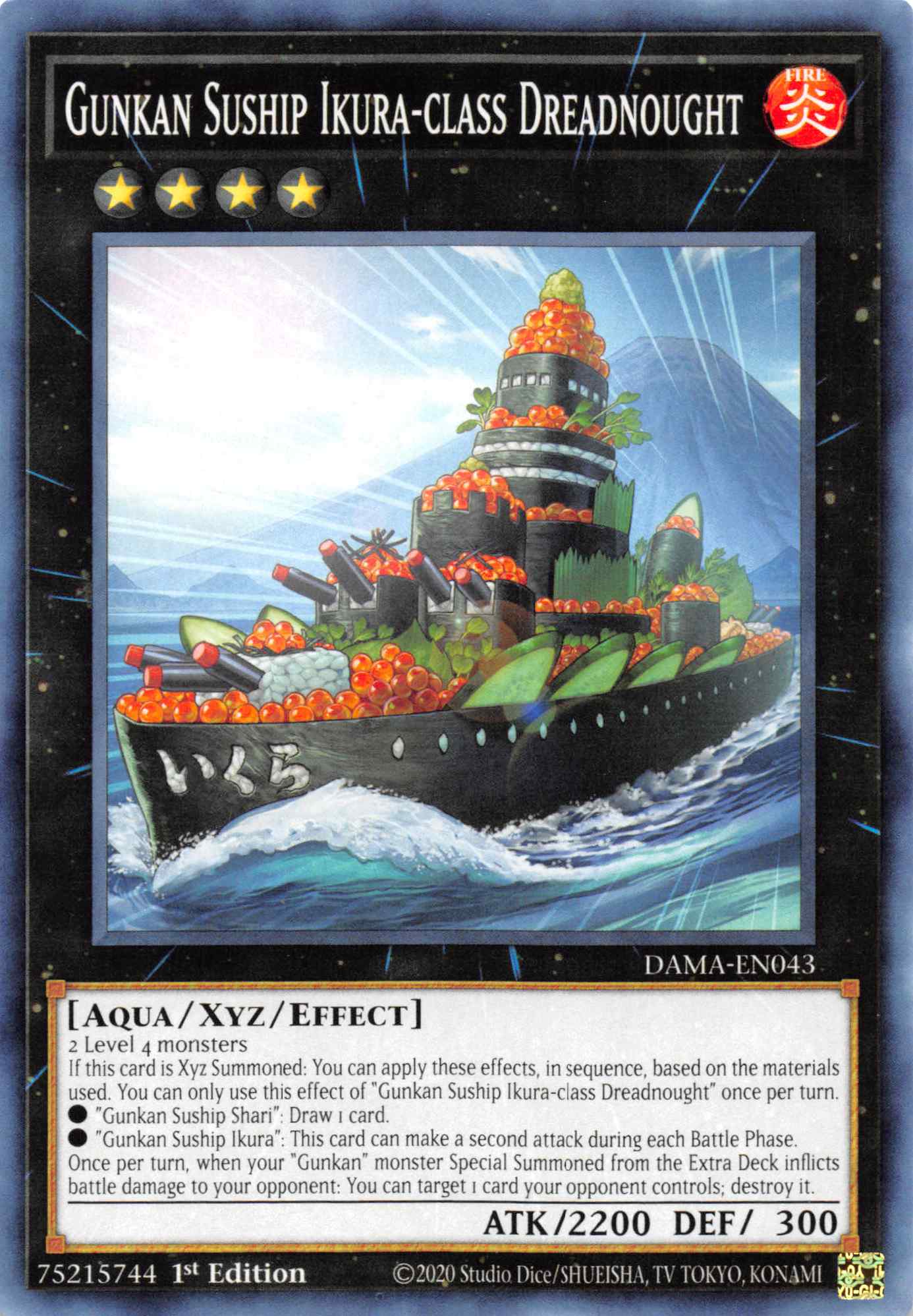 Gunkan Suship Ikura-class Dreadnought [DAMA-EN043] Common | Gaming Infinity