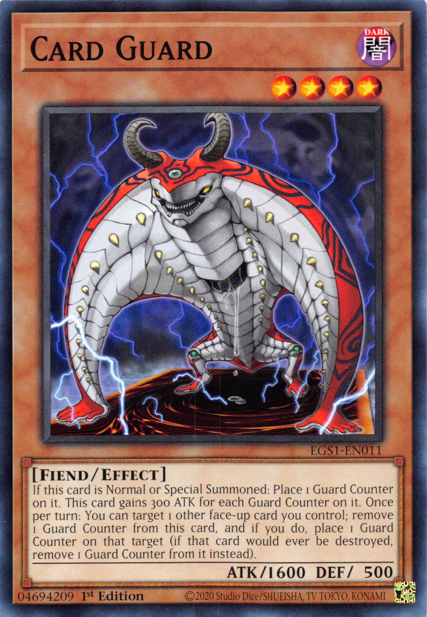 Card Guard [EGS1-EN011] Common | Gaming Infinity