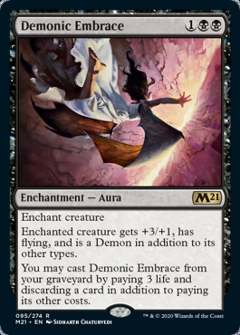Demonic Embrace [Core Set 2021] | Gaming Infinity