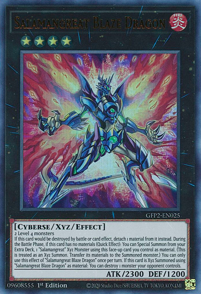 Salamangreat Blaze Dragon [GFP2-EN025] Ultra Rare | Gaming Infinity