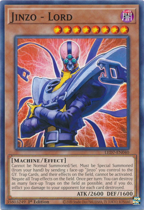 Jinzo - Lord [LED7-EN040] Common | Gaming Infinity