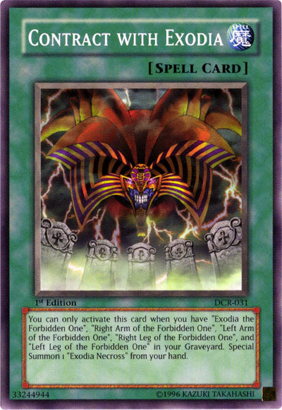 Contract with Exodia [DCR-031] Common | Gaming Infinity