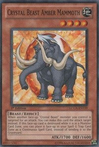 Crystal Beast Amber Mammoth [Legendary Collection 2] [LCGX-EN159] | Gaming Infinity