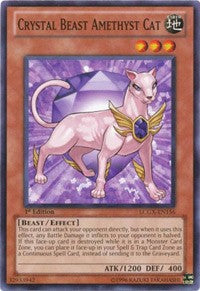 Crystal Beast Amethyst Cat [Legendary Collection 2] [LCGX-EN156] | Gaming Infinity