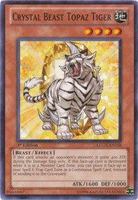 Crystal Beast Topaz Tiger [Legendary Collection 2] [LCGX-EN158] | Gaming Infinity