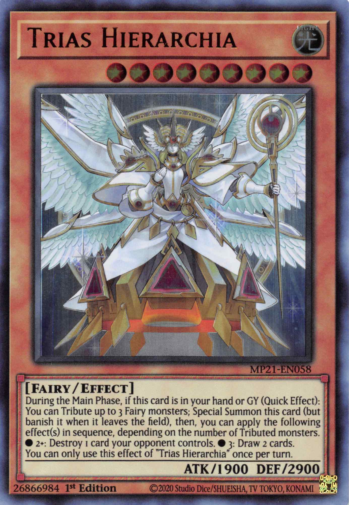 Trias Hierarchia [MP21-EN058] Ultra Rare | Gaming Infinity