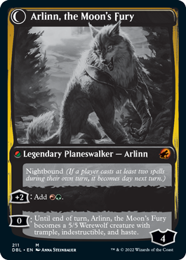 Arlinn, the Pack's Hope // Arlinn, the Moon's Fury [Innistrad: Double Feature] | Gaming Infinity