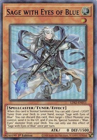 Sage with Eyes of Blue (Purple) [LDS2-EN011] Ultra Rare | Gaming Infinity