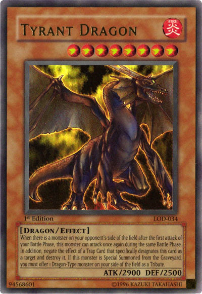 Tyrant Dragon [LOD-034] Ultra Rare | Gaming Infinity