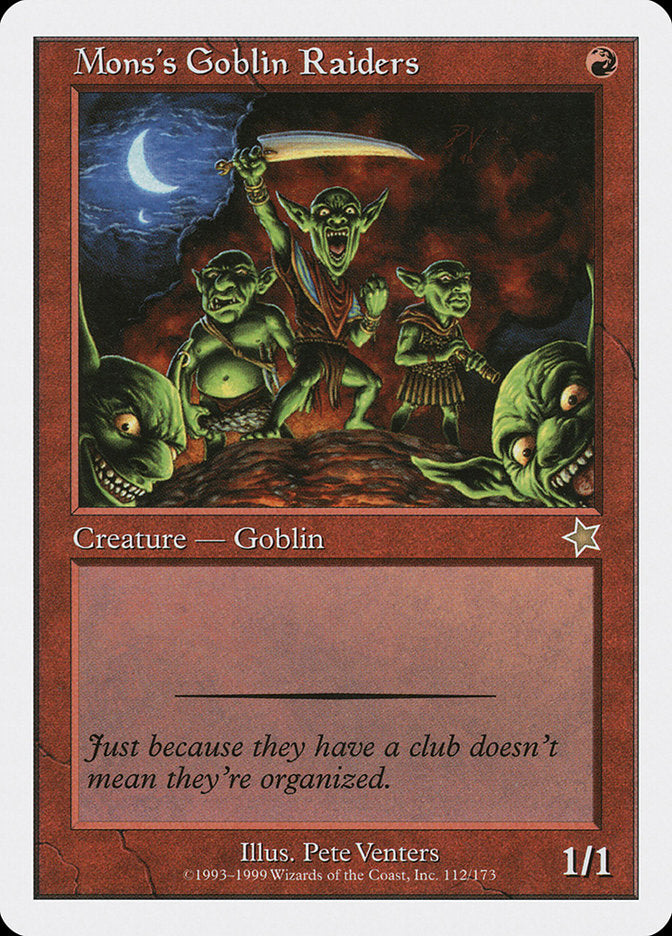 Mons's Goblin Raiders [Starter 1999] | Gaming Infinity