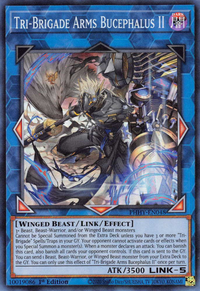 Tri-Brigade Arms Bucephalus II [PHHY-EN048] Super Rare | Gaming Infinity