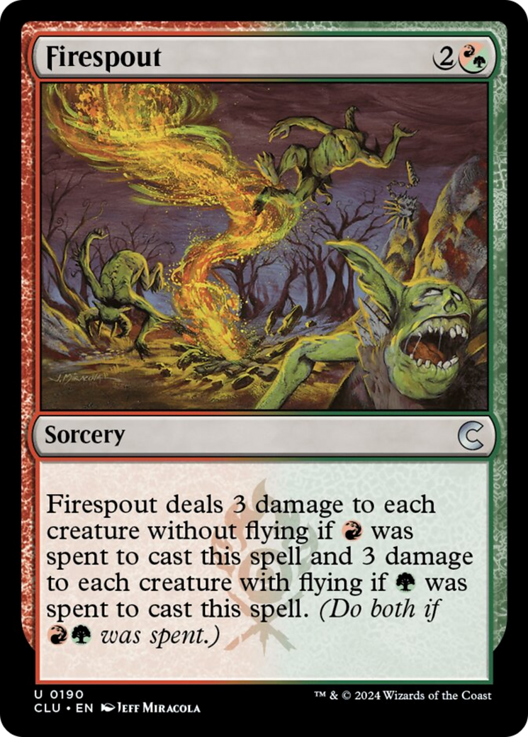 Firespout [Ravnica: Clue Edition] | Gaming Infinity