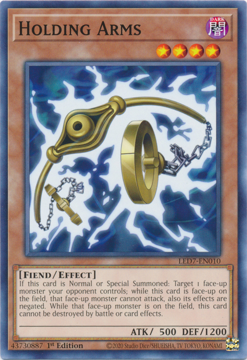 Holding Arms [LED7-EN010] Common | Gaming Infinity