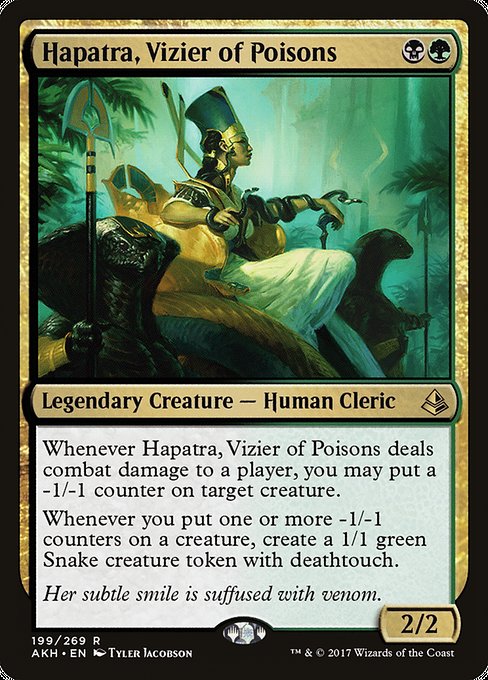 Hapatra, Vizier of Poisons [Amonkhet] | Gaming Infinity