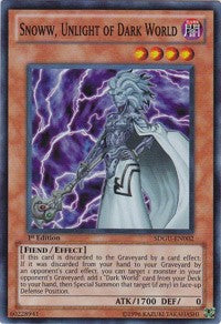 Snoww, Unlight of Dark World [Structure Deck: Gates of the Underworld] [SDGU-EN002] | Gaming Infinity
