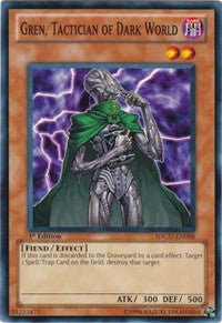 Gren, Tactician of Dark World [Structure Deck: Gates of the Underworld] [SDGU-EN008] | Gaming Infinity