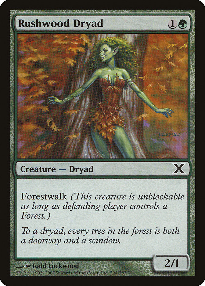 Rushwood Dryad [Tenth Edition] | Gaming Infinity