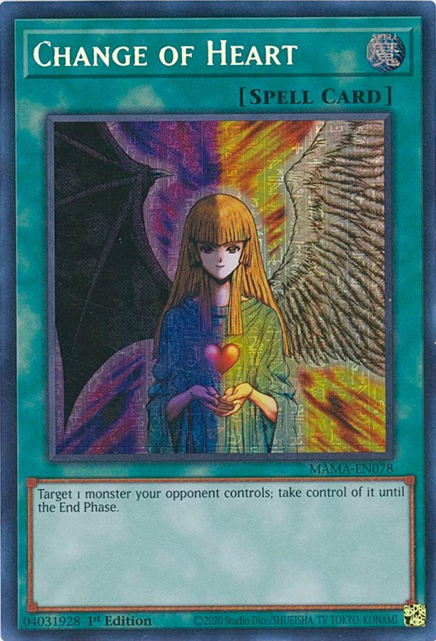 Change of Heart [MAMA-EN078] Secret Pharaoh's Rare | Gaming Infinity