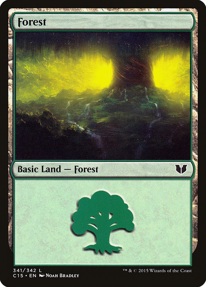 Forest (341) [Commander 2015] | Gaming Infinity