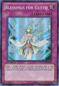 Blessings for Gusto [Hidden Arsenal 5: Steelswarm Invasion] [HA05-EN059] | Gaming Infinity