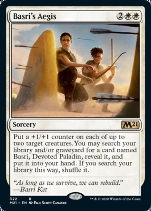 Basri's Aegis [Core Set 2021] | Gaming Infinity