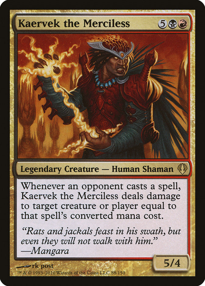 Kaervek the Merciless [Archenemy] | Gaming Infinity