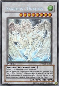 Stardust Dragon (Ghost) [The Duelist Genesis] [TDGS-EN040] | Gaming Infinity