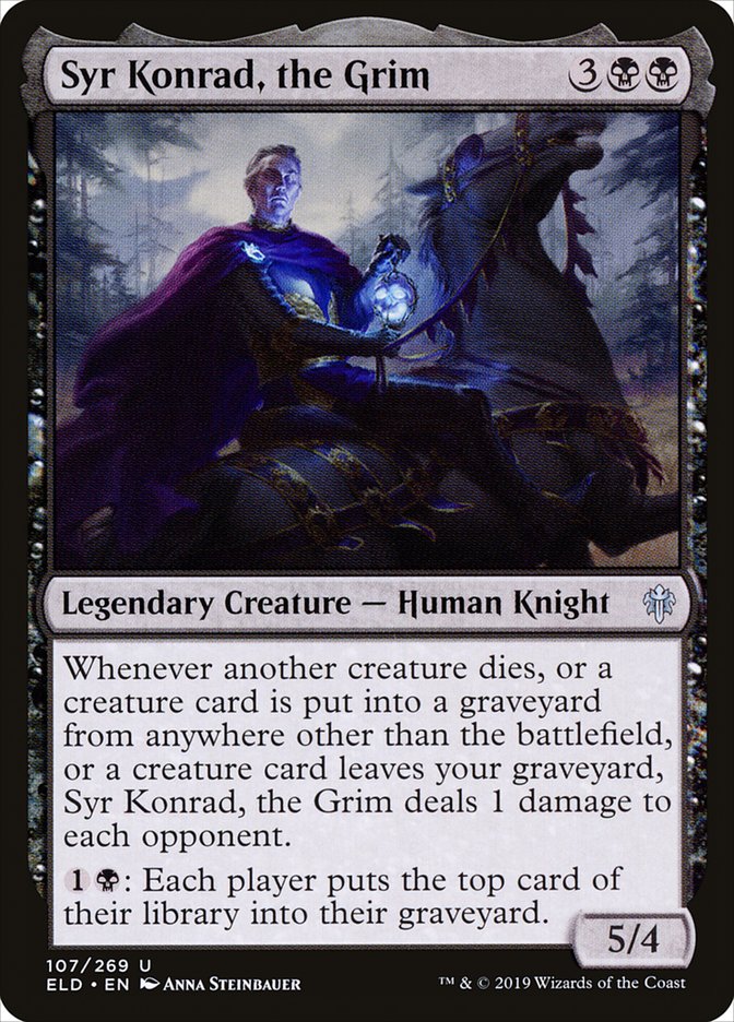 Syr Konrad, the Grim [Throne of Eldraine] | Gaming Infinity