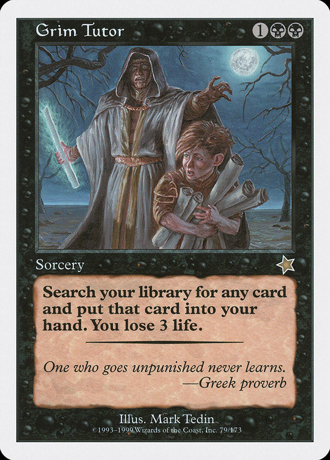 Grim Tutor [Starter 1999] | Gaming Infinity