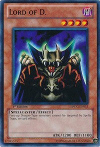 Lord of D. [Structure Deck: Dragons Collide] [SDDC-EN015] | Gaming Infinity