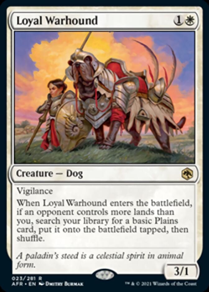 Loyal Warhound [Dungeons & Dragons: Adventures in the Forgotten Realms] | Gaming Infinity