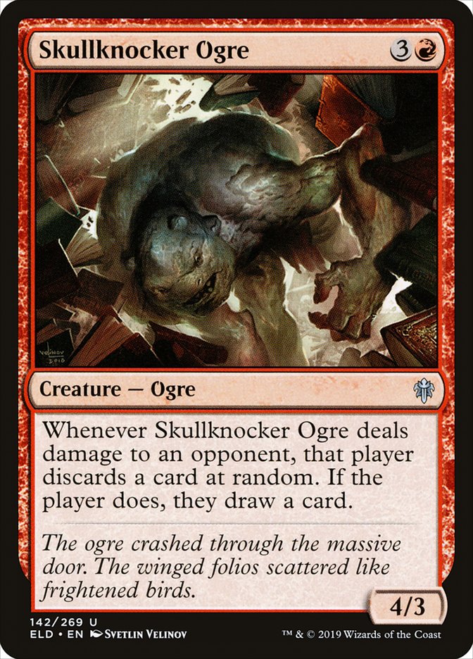 Skullknocker Ogre [Throne of Eldraine] | Gaming Infinity