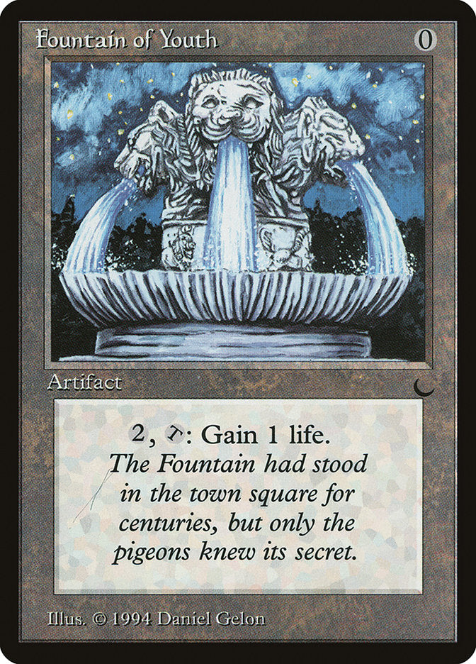 Fountain of Youth (Misprinted) [The Dark] | Gaming Infinity