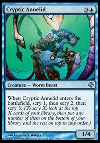 Cryptic Annelid [Duel Decks: Venser vs. Koth] | Gaming Infinity