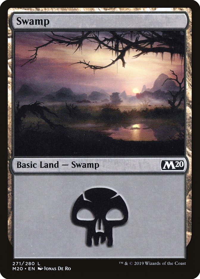 Swamp (#271) [Core Set 2020] | Gaming Infinity