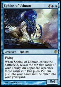 Sphinx of Uthuun [Duel Decks: Venser vs. Koth] | Gaming Infinity