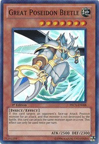 Great Poseidon Beetle [2012 Premium Collection Tin] [PRC1-EN008] | Gaming Infinity