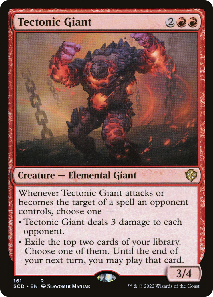 Tectonic Giant [Starter Commander Decks] | Gaming Infinity