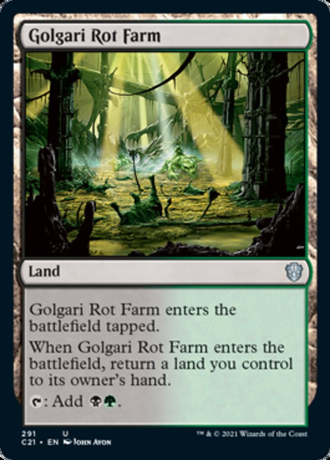 Golgari Rot Farm [Commander 2021] | Gaming Infinity