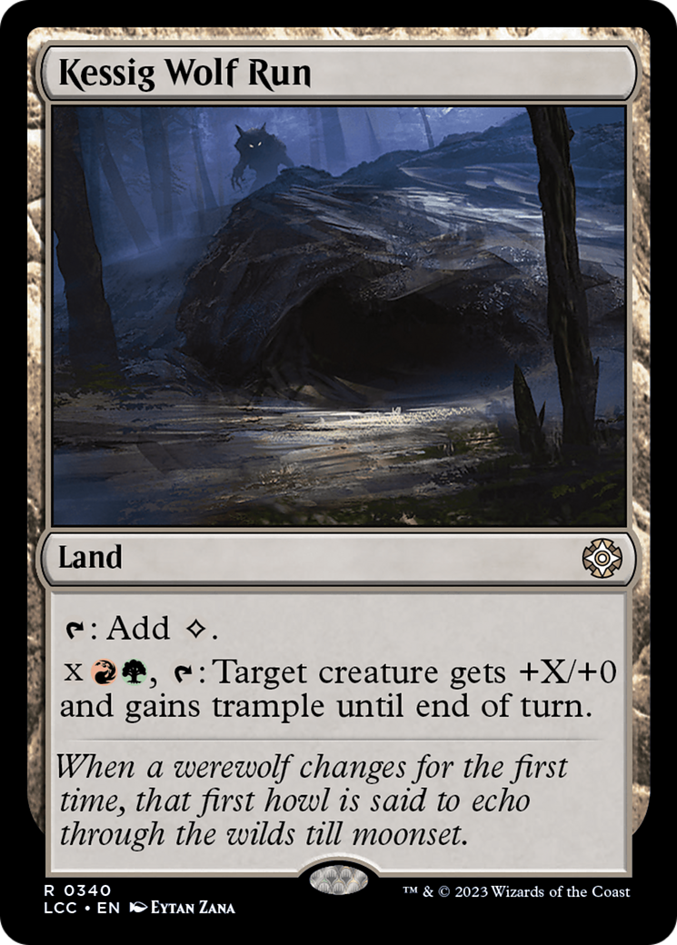 Kessig Wolf Run [The Lost Caverns of Ixalan Commander] | Gaming Infinity