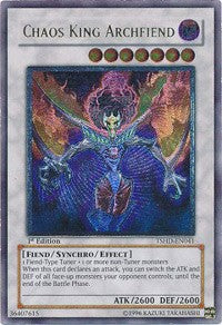 Chaos King Archfiend (UTR) [The Shining Darkness] [TSHD-EN041] | Gaming Infinity